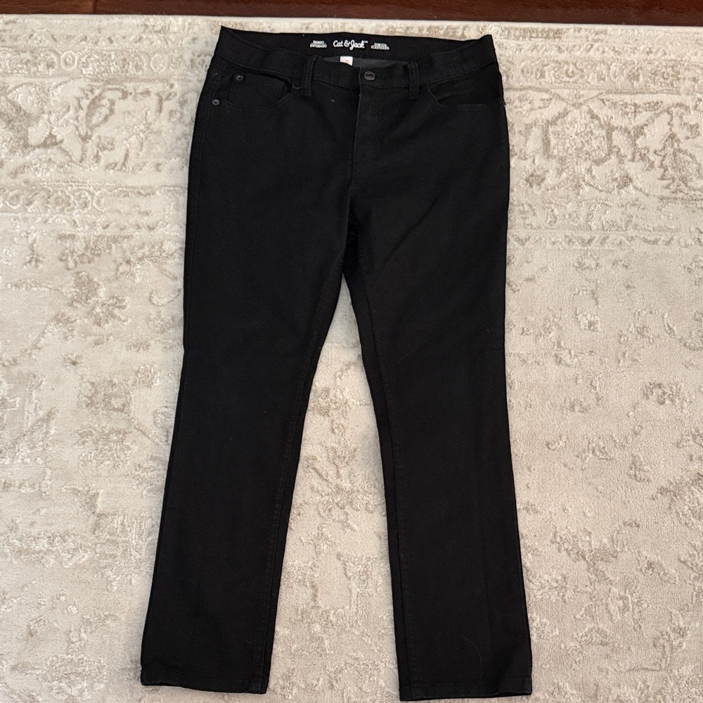 Cat & Jack Black Kids Stretch Jeans